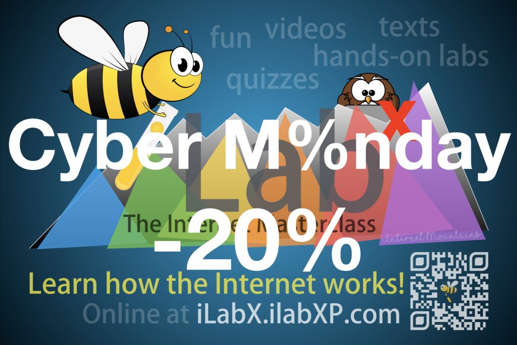 How do Cyber Monday -20%  iLabX offers get displayed on your computer? Subscribe today using the code CYBER2020